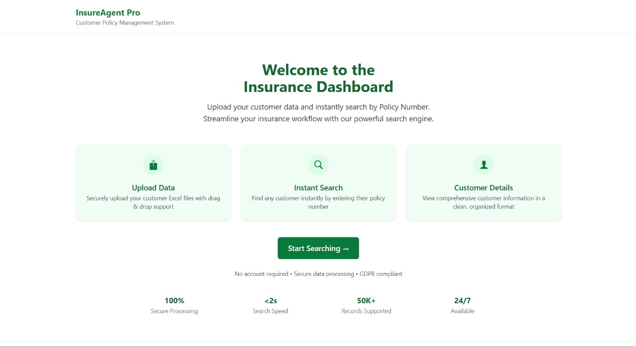 Customer Portal UI